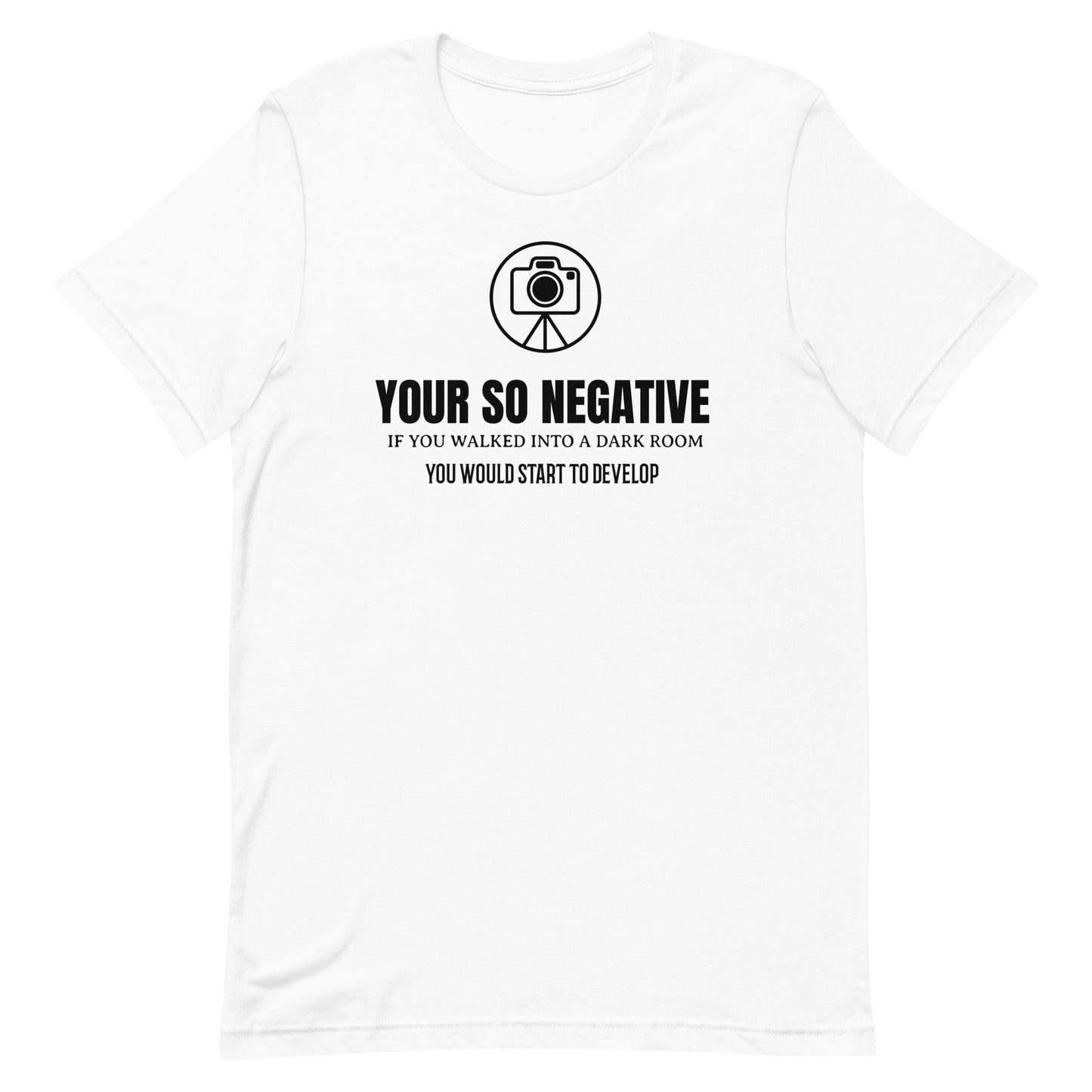 Negative Unisex t-shirt